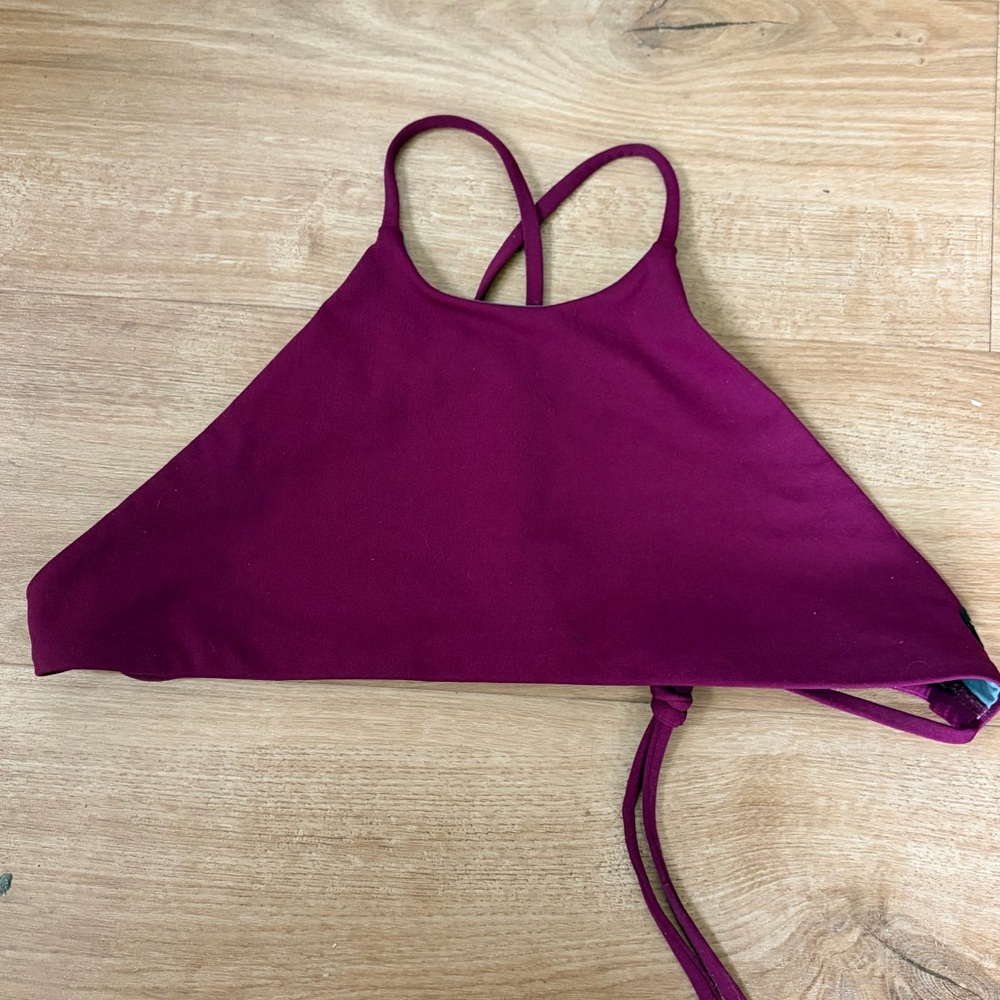 Jolyn ’Jones’ High Neck Strappy Bikini Top